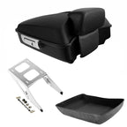 Chopped Trunk Backrest Mount for Harley Sport Glide (2018–2021) Matte Black