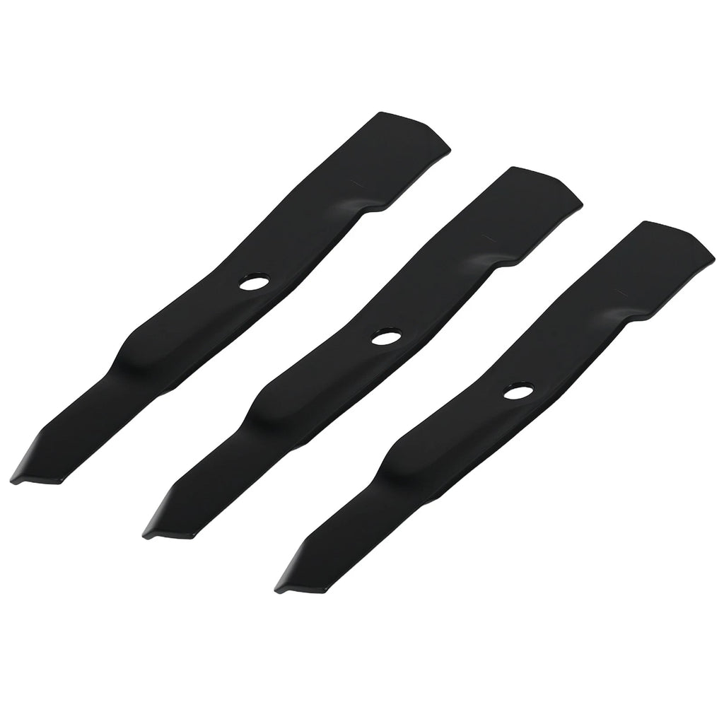 3X Blade for John Deere SST18 LX280 LX289 Z425 EZtrak (M148663, 17")