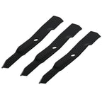 3X Blade for John Deere SST18 LX280 LX289 Z425 EZtrak (M148663, 17")
