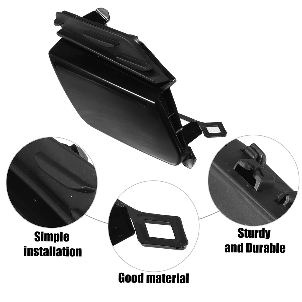 Tow Hook Cover for Mercedes-Benz GLC 43 AMG 4Matic (2017–2020) Black