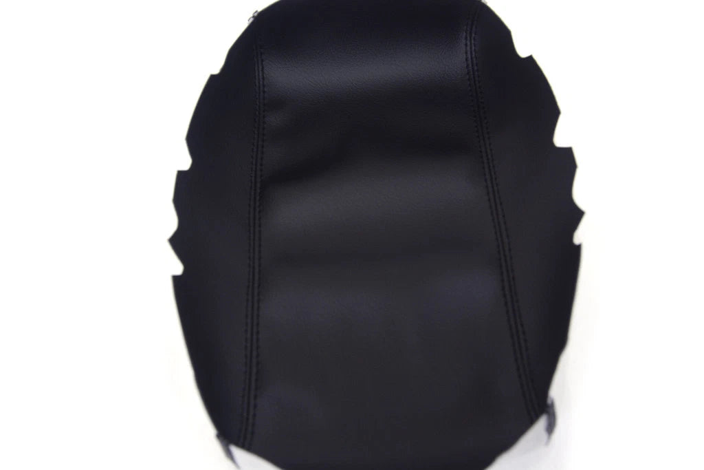 Center Console Armrest Cover for Nissan Rogue (2008–2013) Black Leather