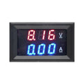Dual Digital Voltmeter Ammeter Shunt Gauge 10/50/100A for Automotive