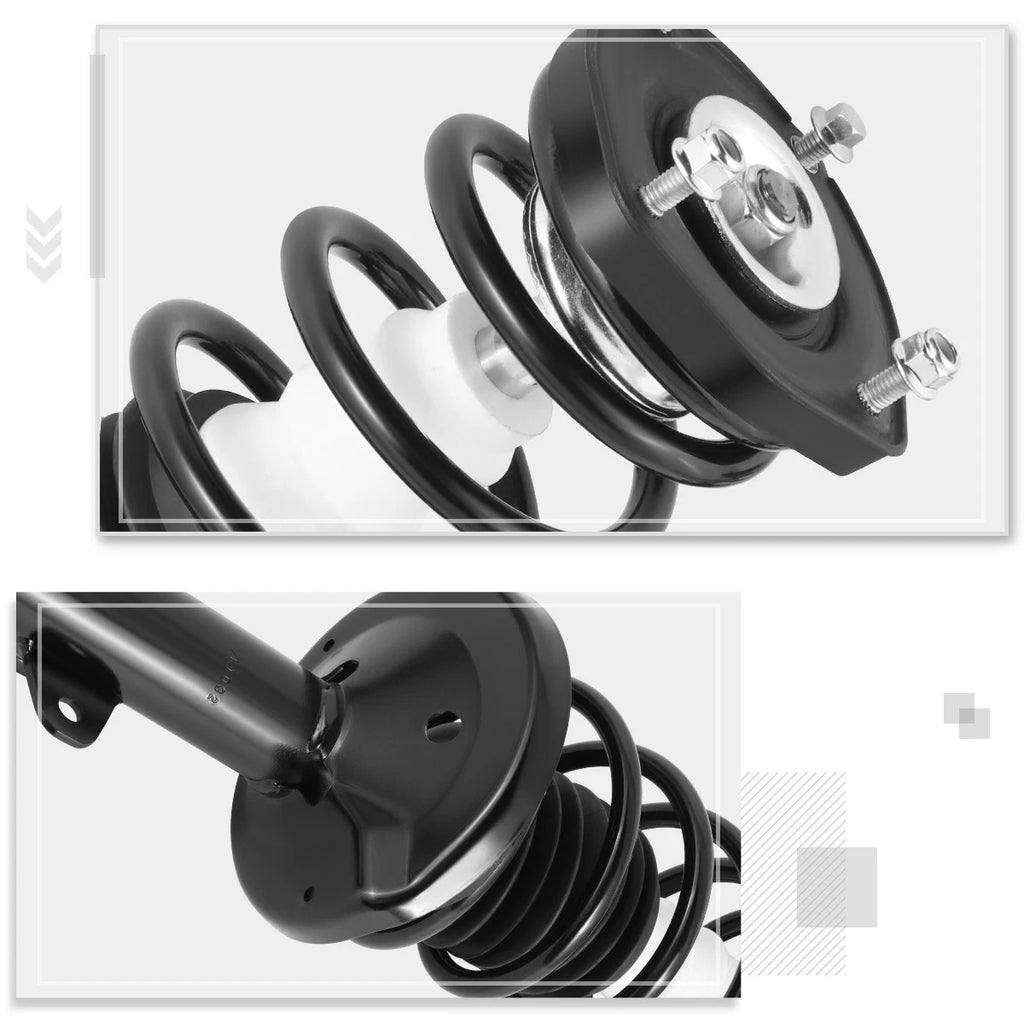 Complete Rear Struts Assembly w/Coil Spring for Toyota Corolla/Chevy Prizm (1993–2003)