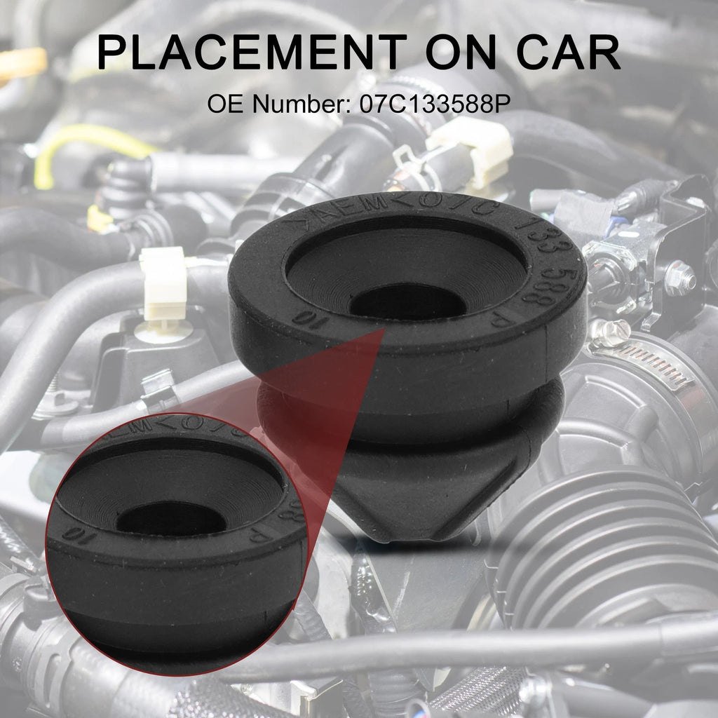 Set of 4 Air Filter Housing Grommets No. 07C133588P for Audi A3, VW Jetta