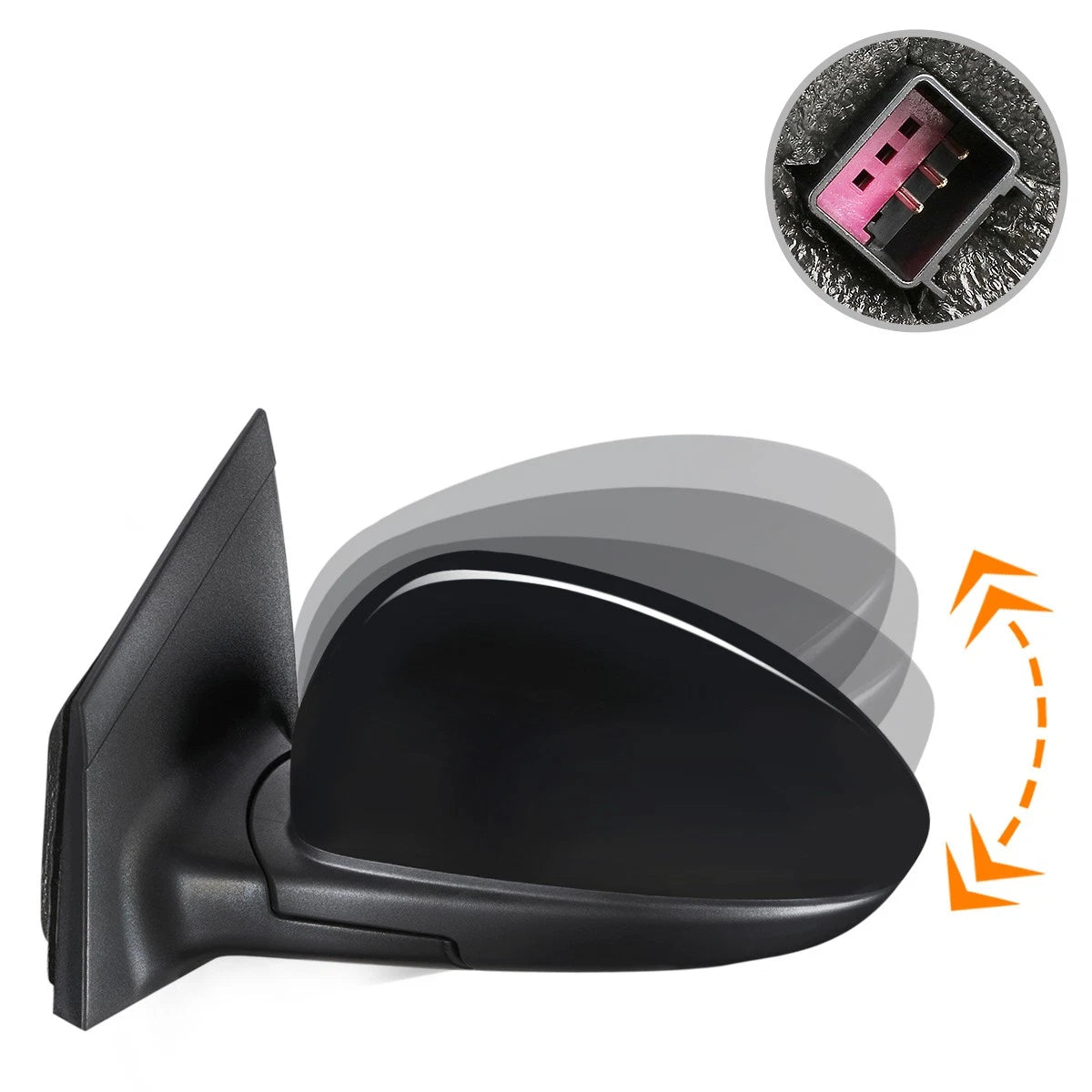 Powered Rear View Side Door Mirror Left for Chevy Cruze Limited (2011–2016)