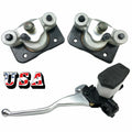 Front Brake Calipers & Master Cylinder for Arctic Cat 250 300 400 500 (2000–2023)