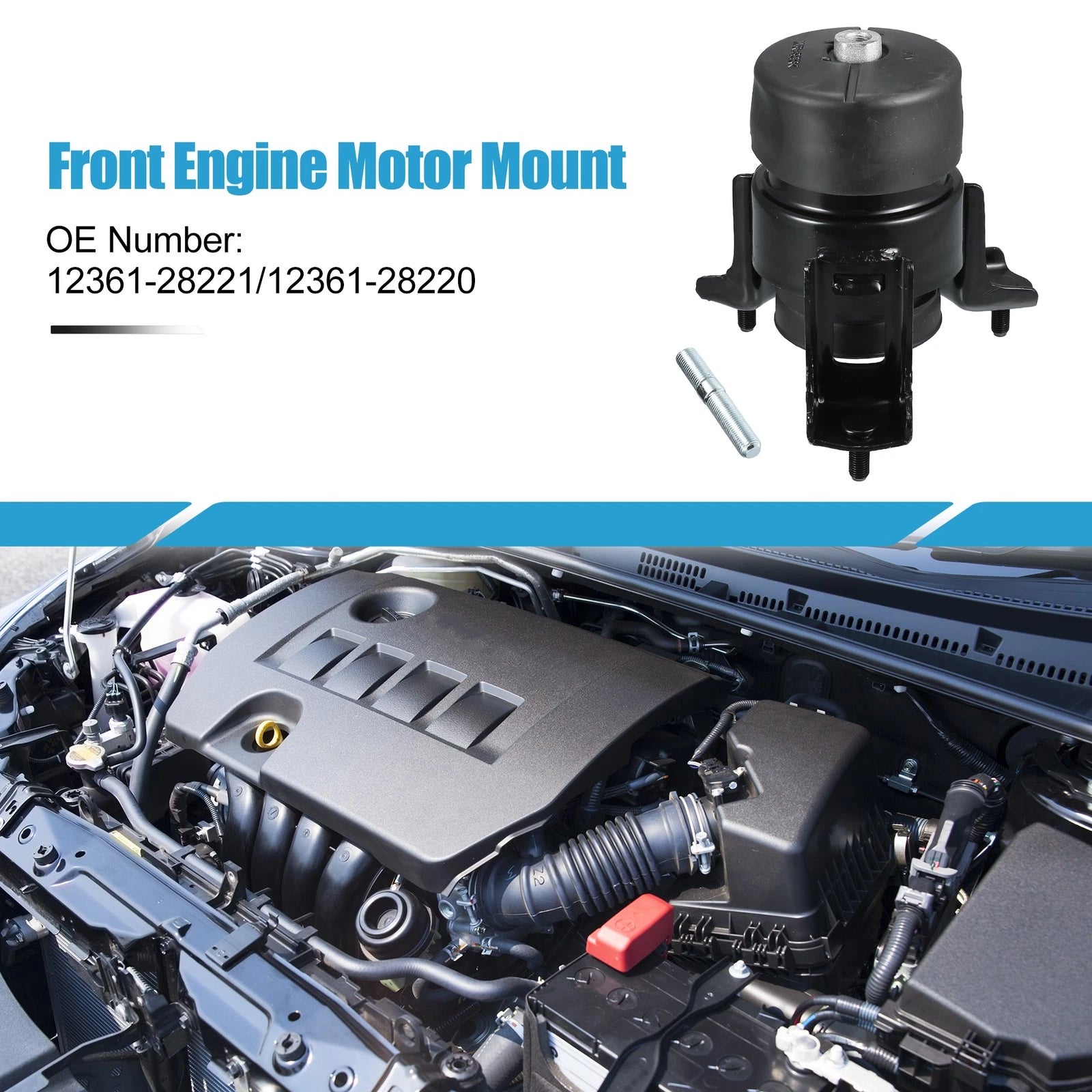 Engine Motor Mount & Transmission Mount for Toyota Camry 2.4L (2009–2011)