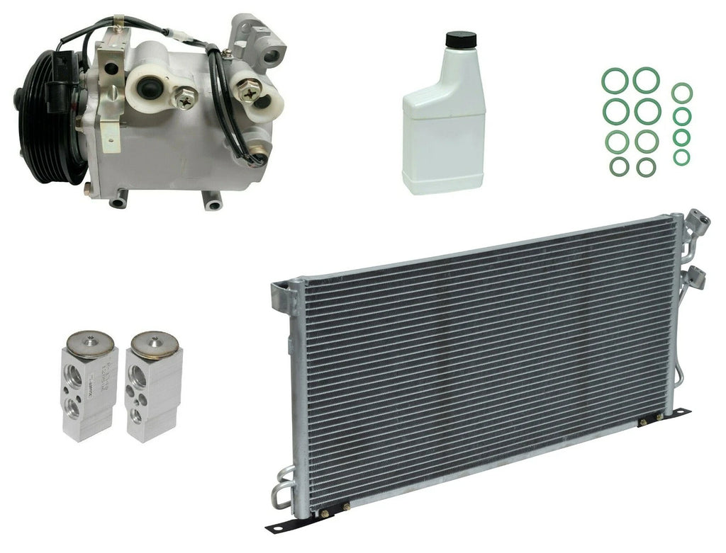 AC Compressor Kit with Condenser Replacement for Ford Expedition (2007–2017)