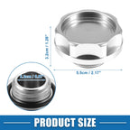 Oil Filler Cap for Honda (Engine Modified, Silver Tone)