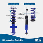 Adjustable Coilovers for Ford Mustang (2005-2014)