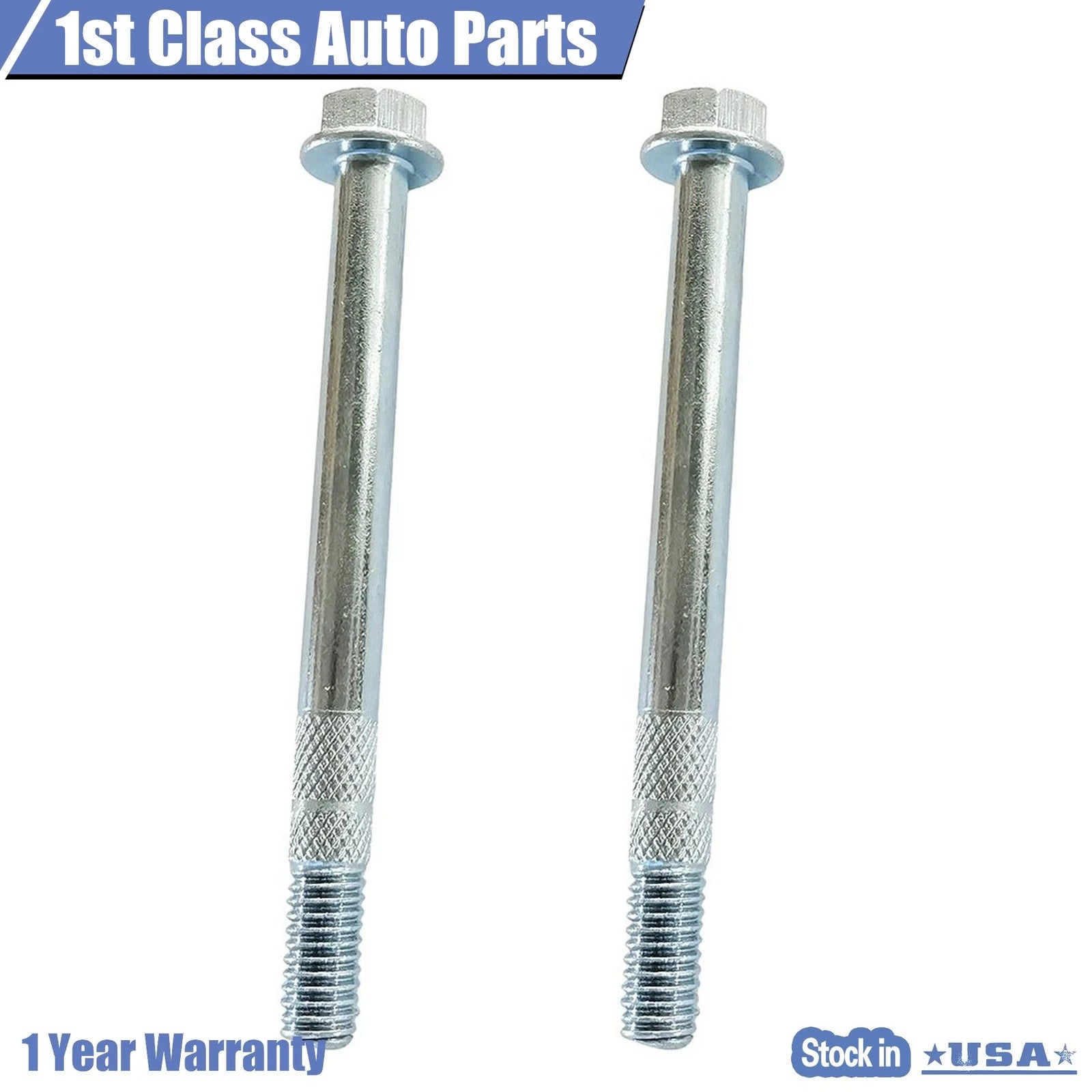 2X Starter Bolt 3/8x16 4.33" for Chevy Impala Blazer Pontiac Firebird