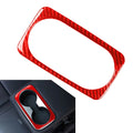 Rear Armrest Water Cup Holder Frame Cover Trim Red for Kia Stinger (2018–2023)
