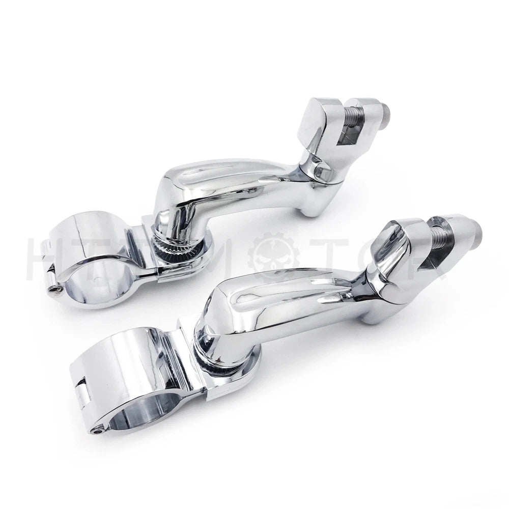 Chrome Peg Mounting Kit for Harley Sportster 883 1200 (2004–2023)