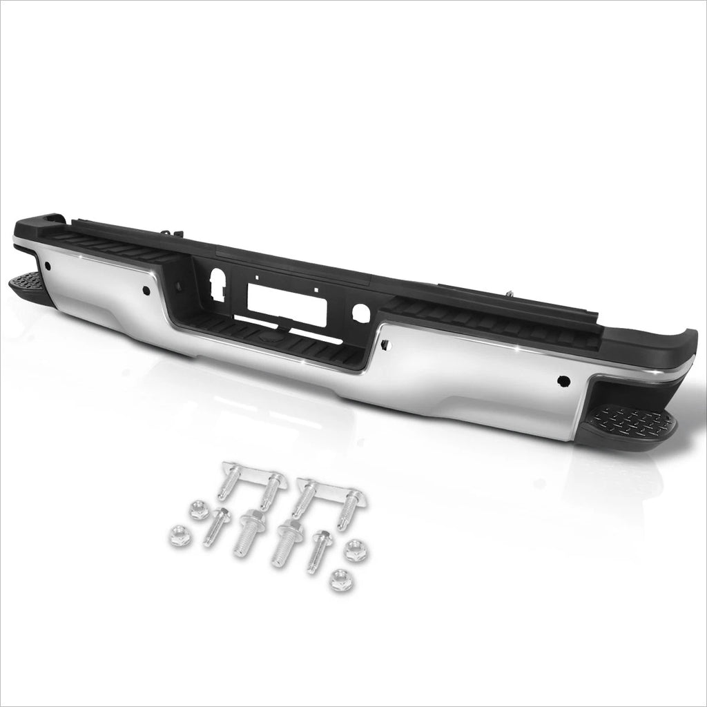 Rear Bumper for Silverado/Sierra 2500HD 3500HD (2015–2019) w/ Parking Sensors