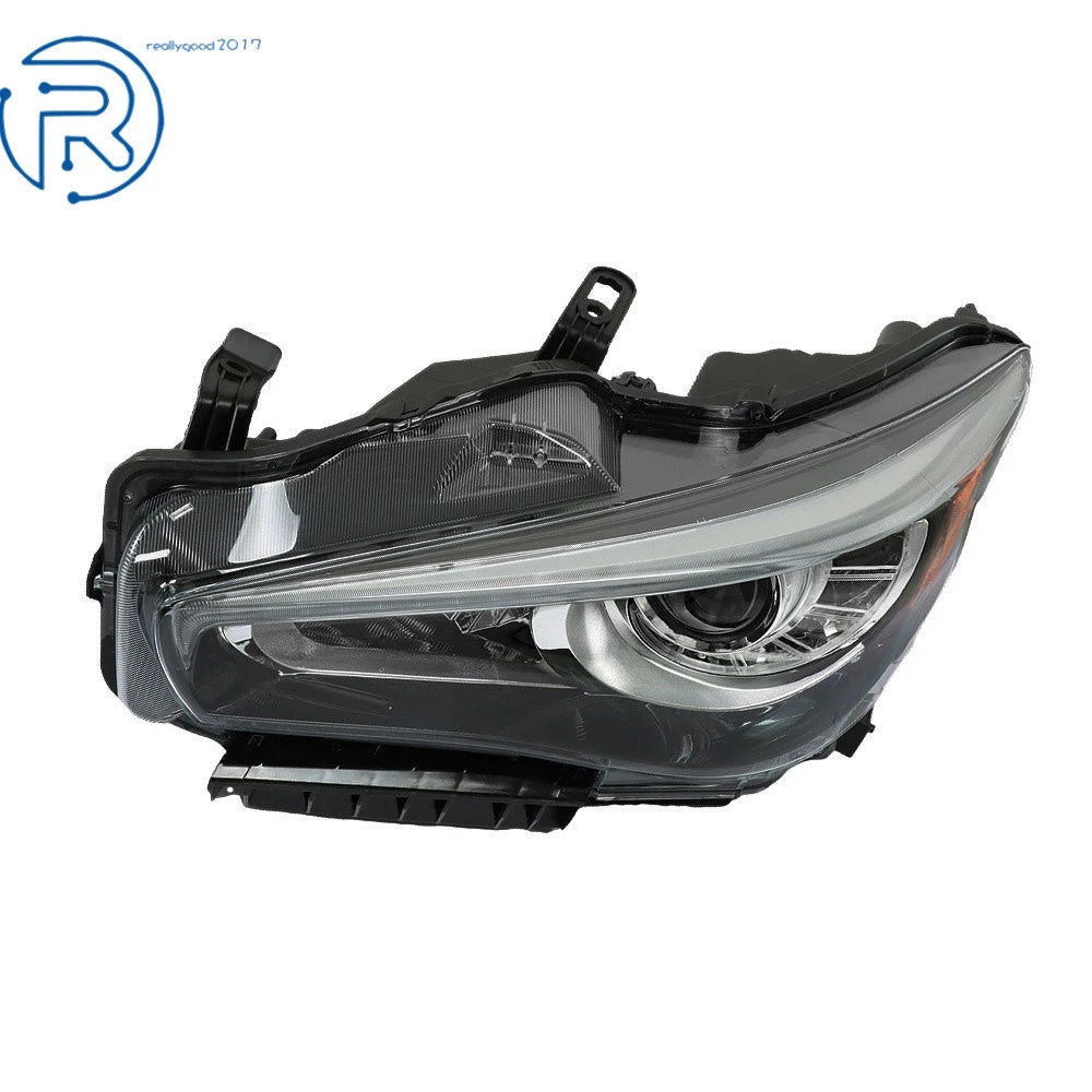 LED Headlight for Infiniti Q50 (2014-2022) Left Side with DRL Chrome