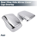 Pair Chrome Plated Rearview Mirror Cover Overlay for Lexus RX300 (1999–2003)