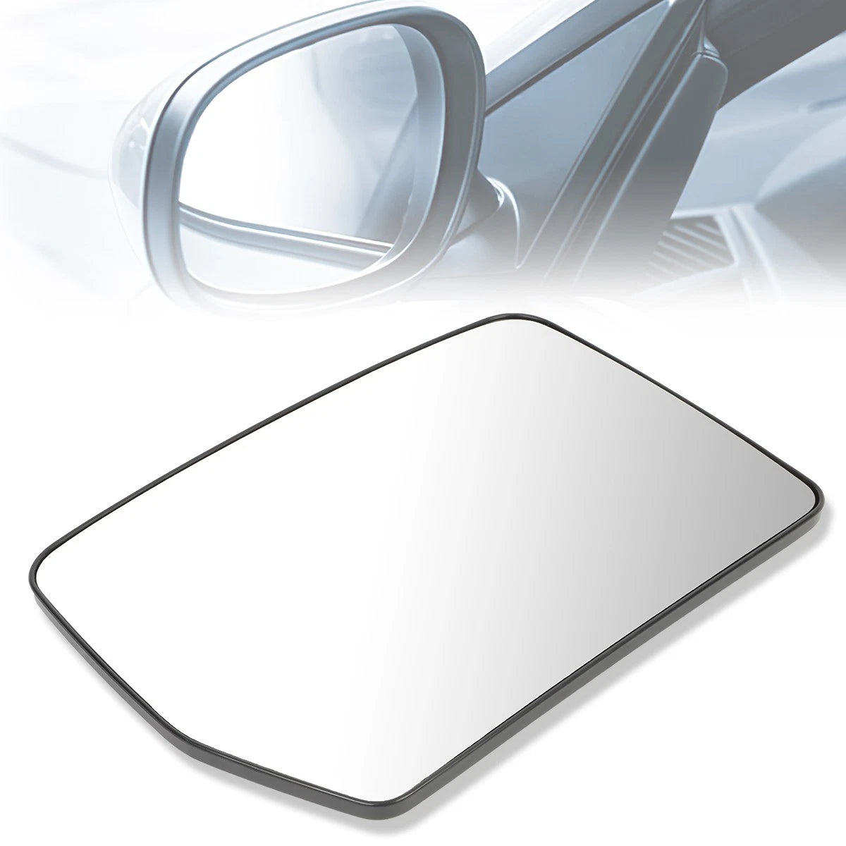 Right Mirror Glass for Ford F150, Lincoln Mark LT (2004–2014) 4L3Z17K707AB