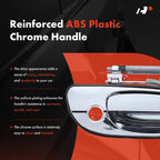 Front Right Exterior Door Handle with Key Hole for Nissan Maxima (2000-2003)