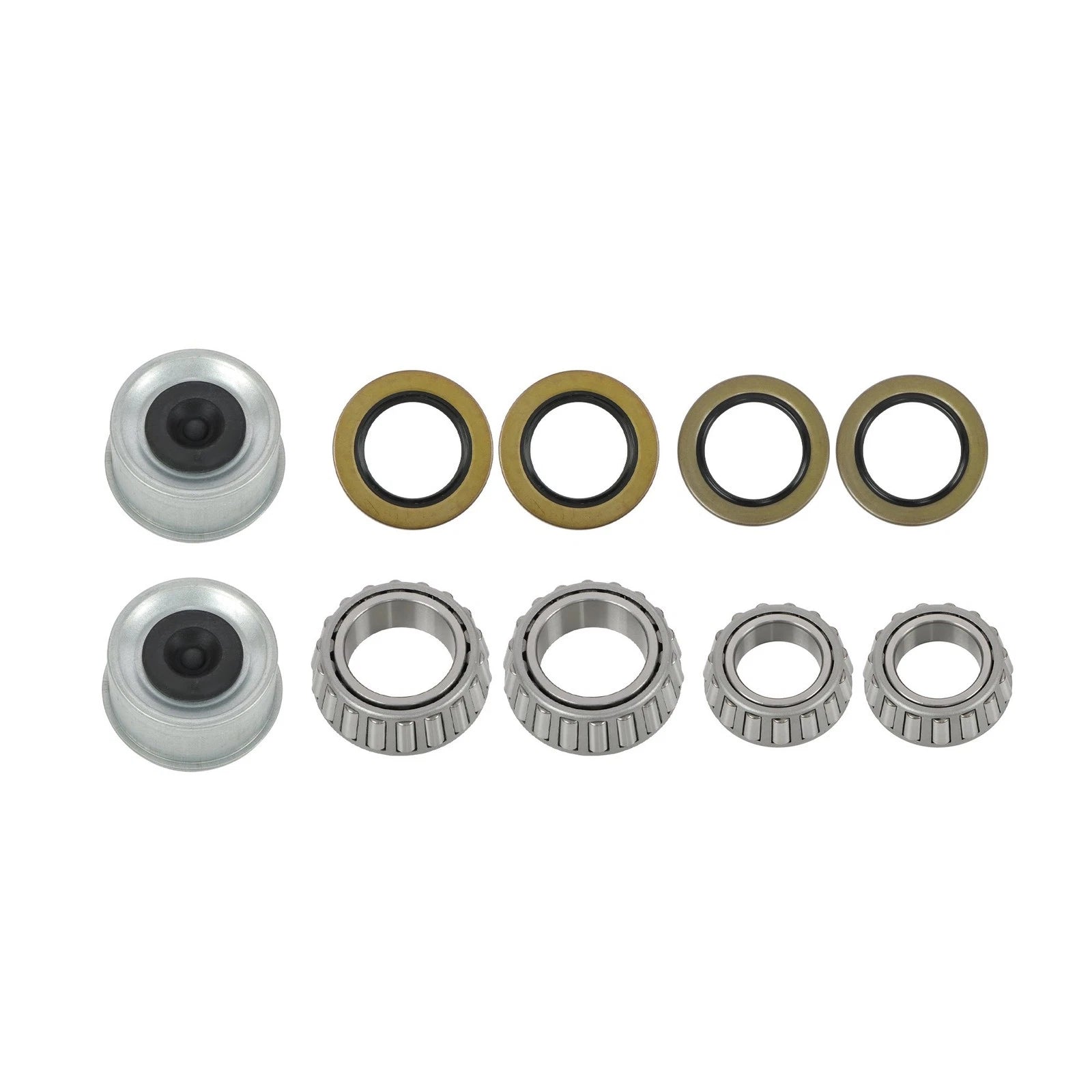 Set of 2 Trailer Wheel Hub Kits for 6,000-Pound #42 Hubs (6-Lug 5.5")