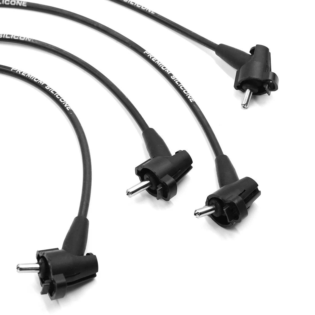 Set of 4 Ignition Wire Spark Plug Cables for Toyota Celica Corolla (8128 TE41)