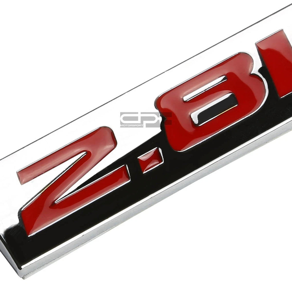 Polished Chrome Emblem Badge for 2.8L Engine (Compatible with )