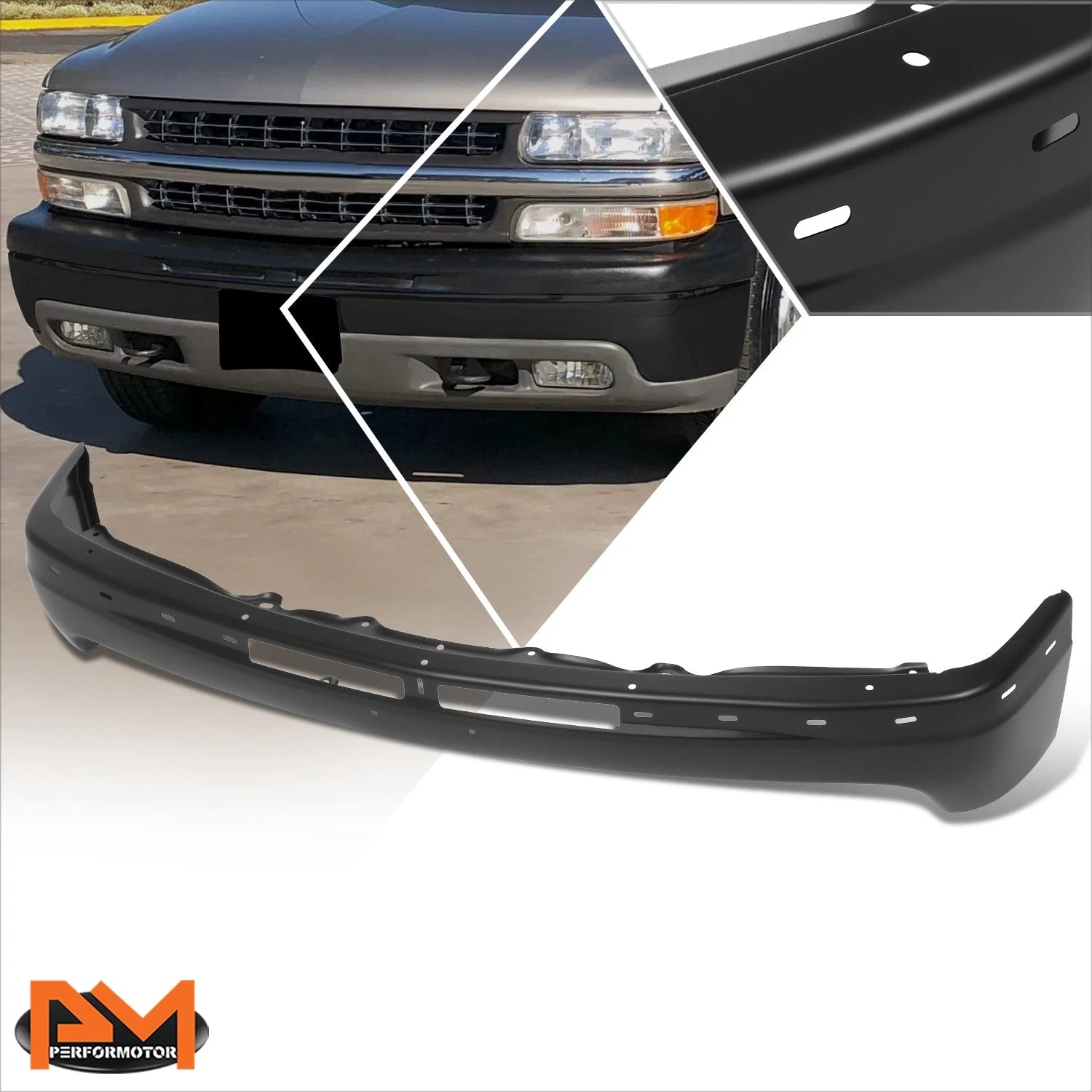 Front Bumper Face Bar for Chevrolet Silverado Suburban GMC Sierra (1999–2006)