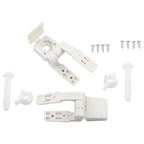Toilet Hinge Kit for - Plastic Construction, Tools Included