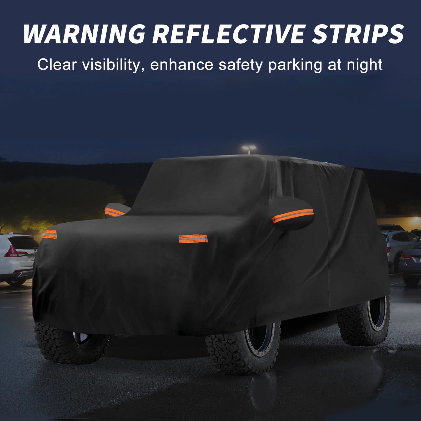 Waterproof 210D-PU Car Cover for Ford Bronco (2021–2023)