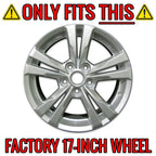 Wheel Skins Hub Caps Chrome Full Covers for Chevrolet Equinox (2010–2017)