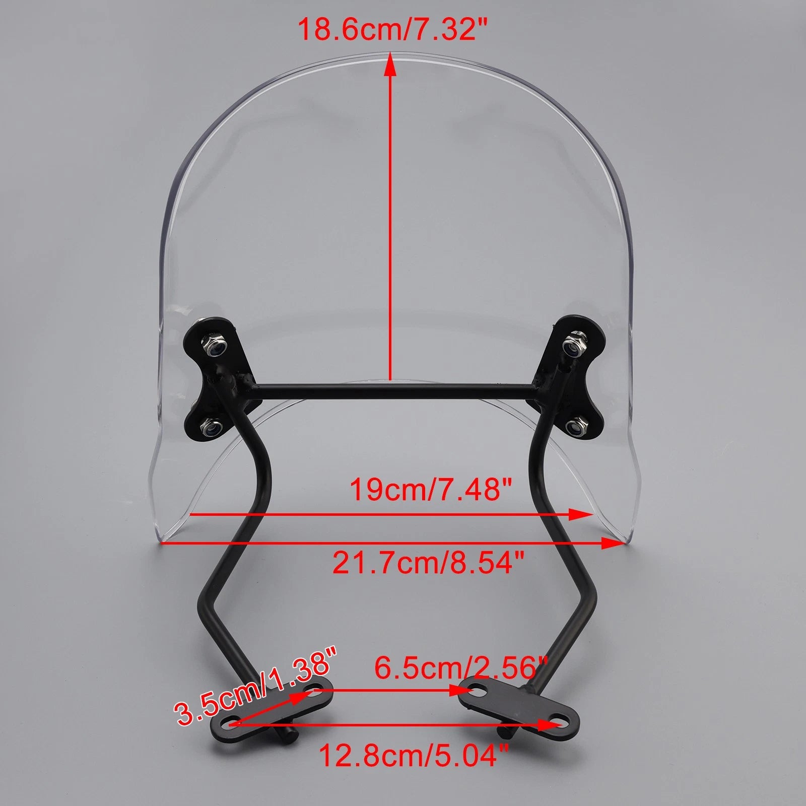 Windshield Windscreen for BMW R nineT Scrambler (2014–2024) Clear