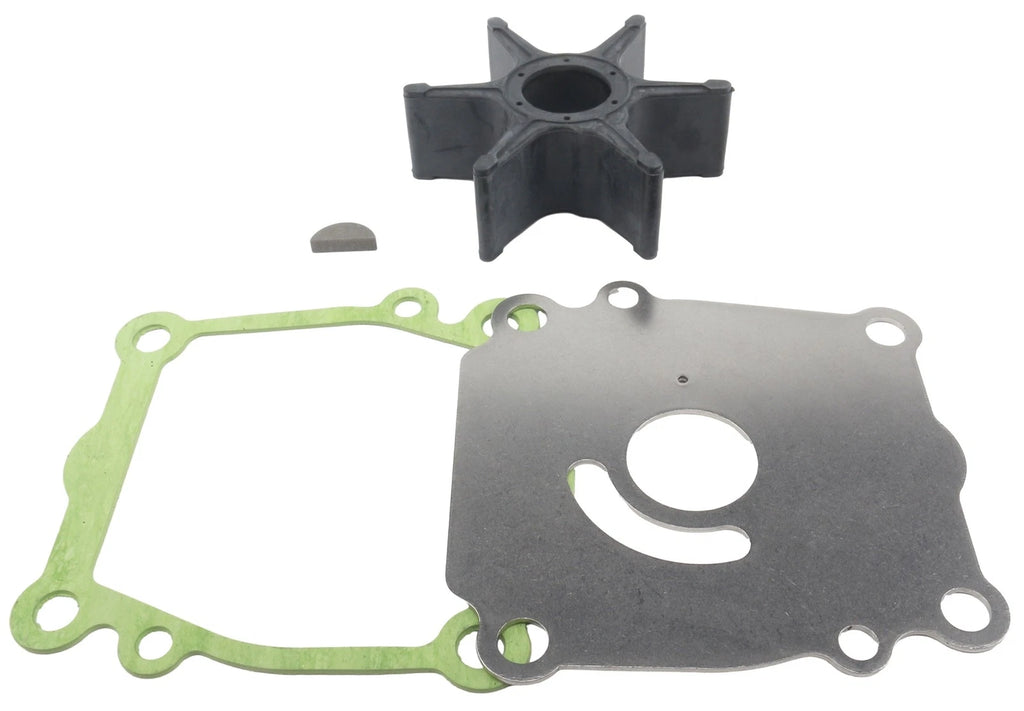 Outboard Water Pump Impeller & Plate for Suzuki 4-S (17461-87E12, 17472-87E10)