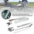 Fork Lower Leg Deflectors Shield Cover for Harley Touring Electra Glide FLHT (2000–2015)