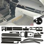 Carbon Fiber 5D Interior Trim for Mercedes BENZ Class E W212 (2009–2016)