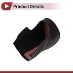 1Pc Gear Shift Knob Cover for Honda Accord (2008–2012) Black Red Leather