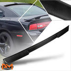 Carbon Fiber V-Type Rear Window Spoiler for Dodge Charger (2011–2014)
