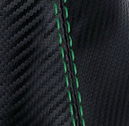 Manual Shift Boot for Chevrolet Camaro (1982–1992) Carbon Fiber Green Stitch
