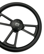 Steering Wheel Vinyl Wrap Carbon Fiber 5 Hole for Peterbilt Kenworth (2010–2024)