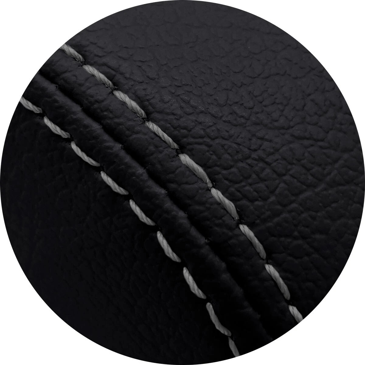 Leather Console Lid Armrest Cover for Acura RDX (2007–2012) Gray Stitch