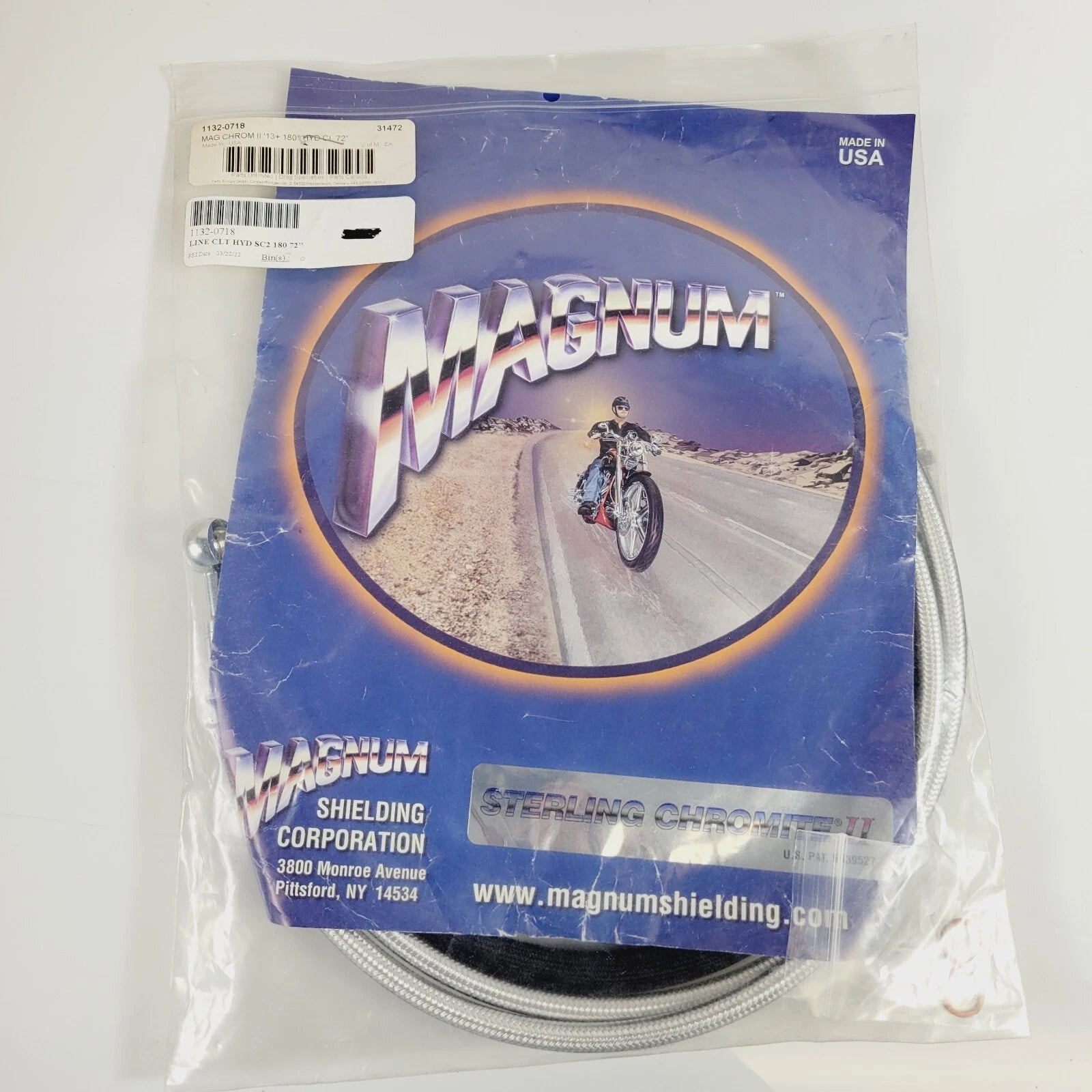 Hydraulic Clutch Line for Magnum Sterling Chromite II (13-180) 72" 1132-0718