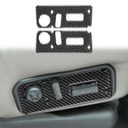 Carbon Fiber Seat Control Adjustment Button Covers for Hummer H2 (2003-2007)