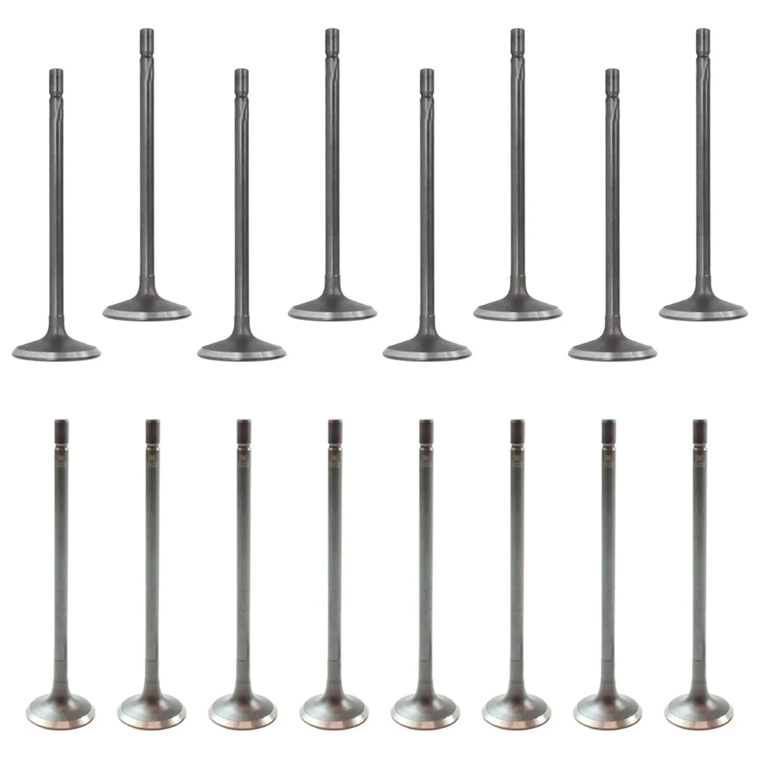 Set of 16 Intake & Exhaust Valves for Mazda 3 CX-5 2.0L L4 (2012–2021)