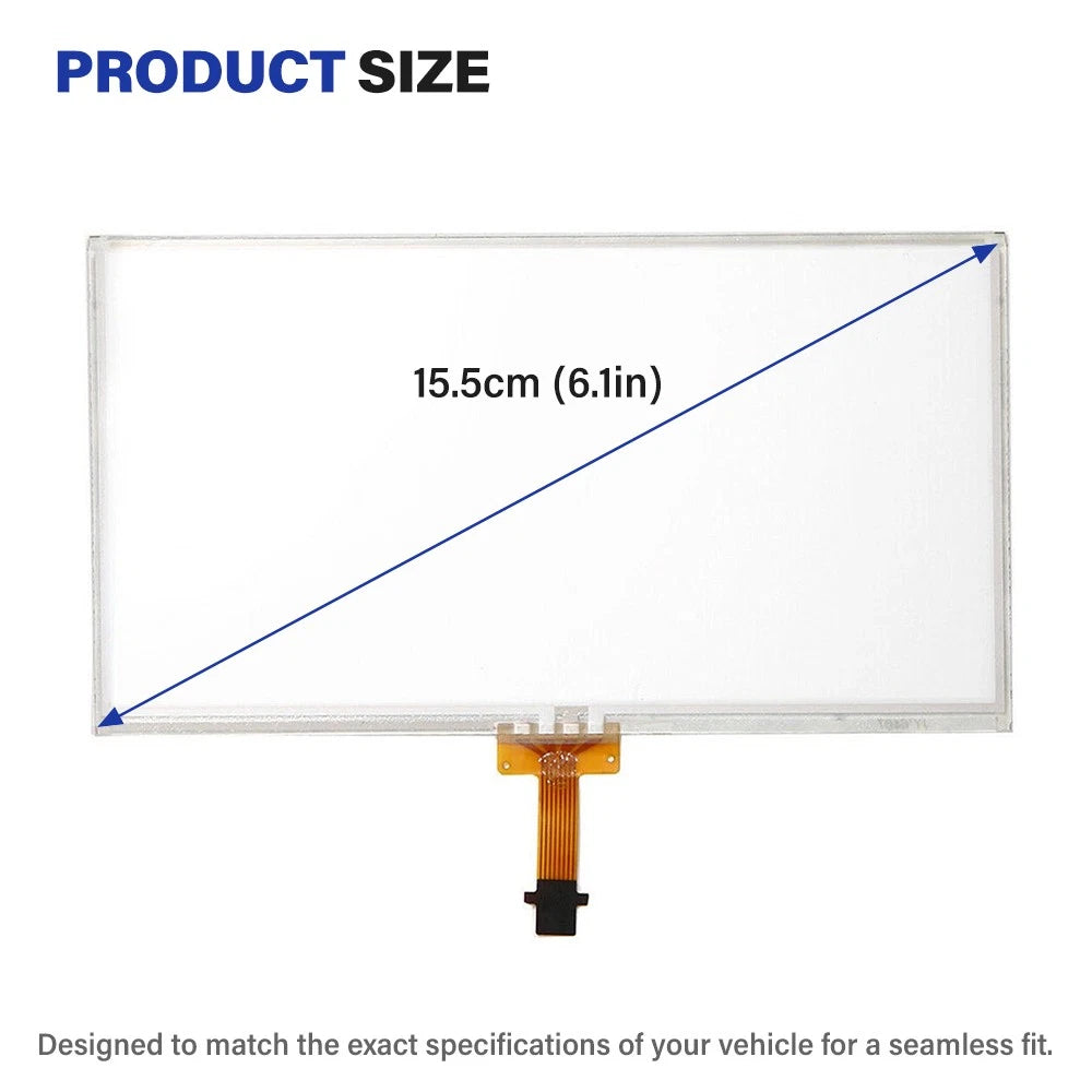 6.1" Touch Screen Digitizer LA061WQ1 for Toyota Corolla Camry RAV4 Prius (2014–2017)