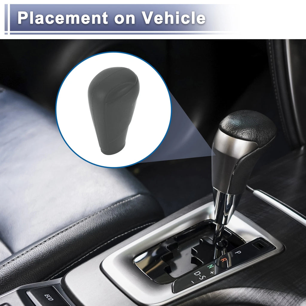 1 Pc Gear Shift Knob Cover for Mazda 3 (2014–2019) Grey Silicone