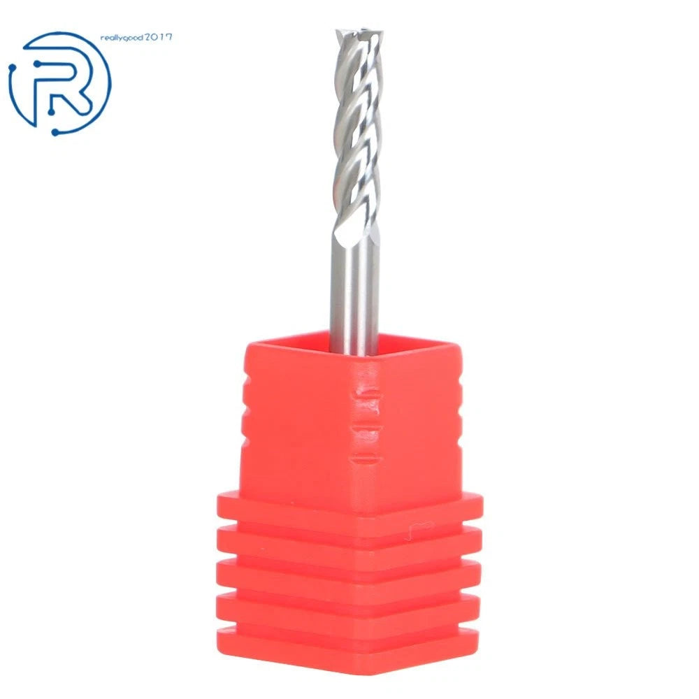 10 PCS 1/8" Carbide Square End Mill for