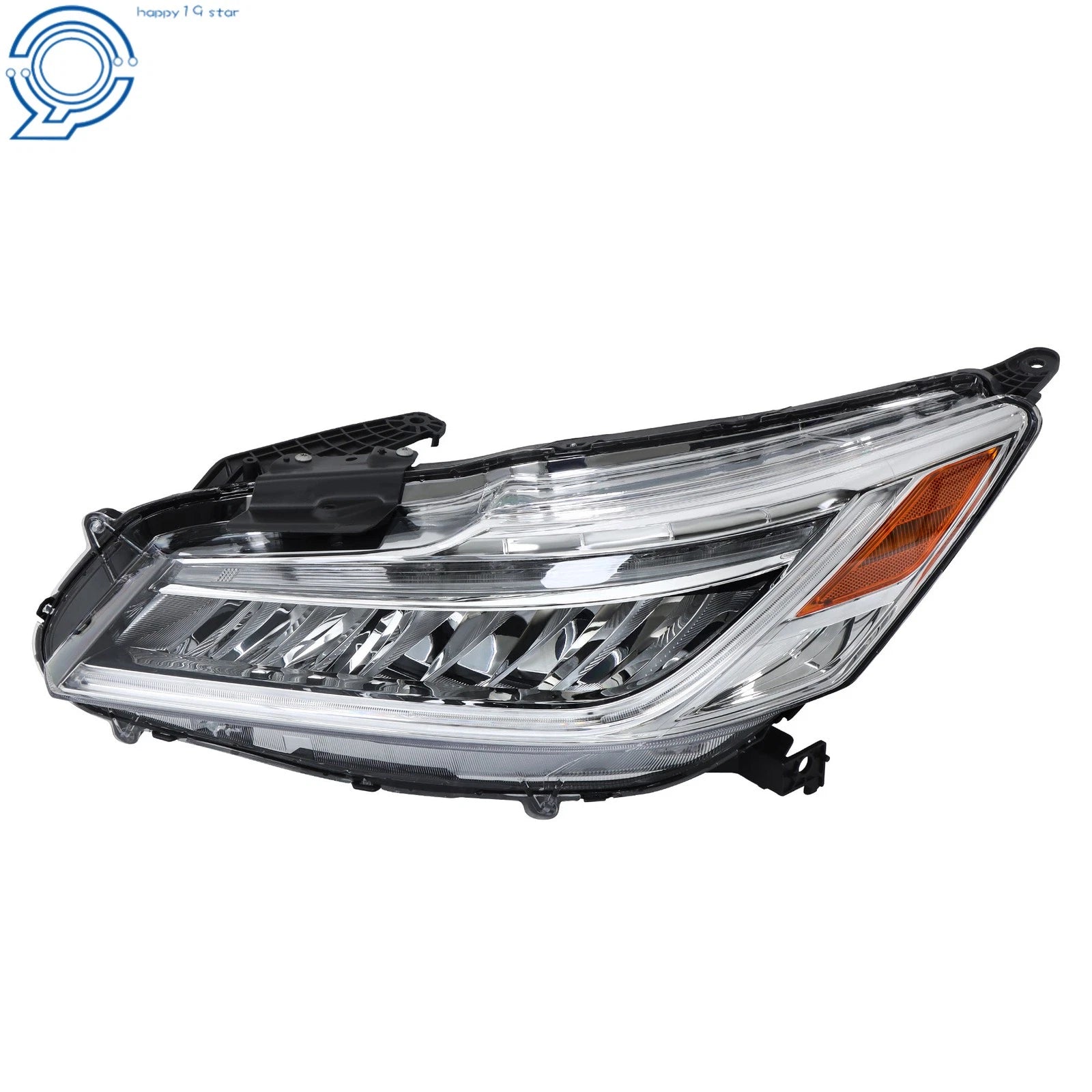 LED Headlight for Honda Accord Sedan (2016-2017) Chrome Housing Left Side