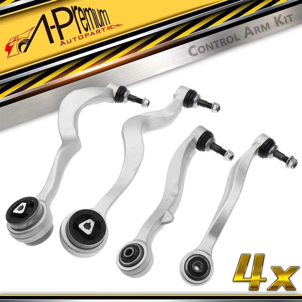 Set of 4 Front Lower Control Arms for BMW 525i 530i 545i (2004–2005)