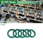 Set of 5 Oil Seal Rotary Shaft Seal 28x36x6mm for Various Models 