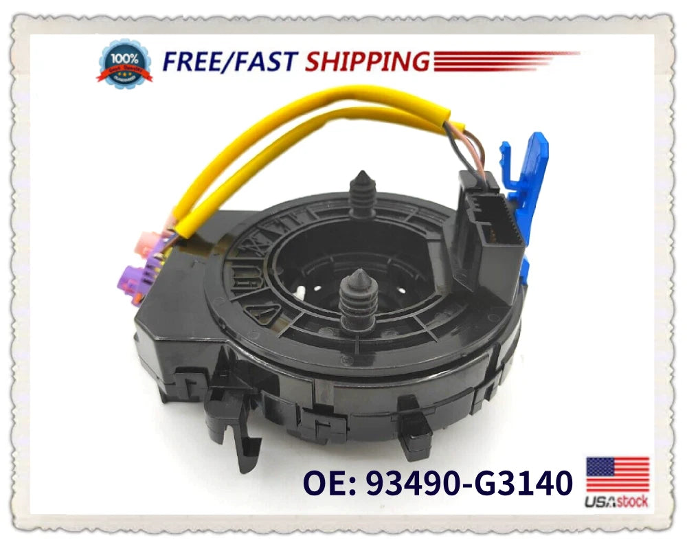 Clock Spring for Hyundai Kona Accent (2018–2020) 93490-G3140, 93490G3140