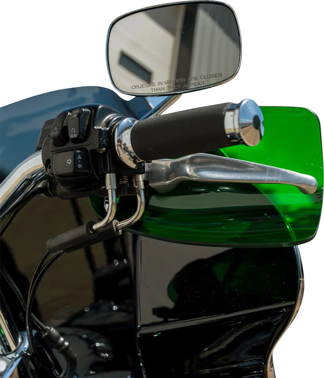 Klock Werks Flare Handguards for Harley-Davidson Hydraulic Clutch