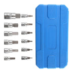 13-Piece Metric Hex Bit Socket Set for (1/4, 3/8, 1/2 Drive)